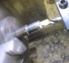 Cut 11 degree forcing cone in 32 S&W long with a ground down old twist drill for a boring bar b .jpg
