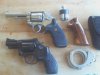 My S&W service revolvers.JPG