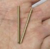 0.1 in dia brass rod cut for Steven 10 ga stock, one piece has been given tread 12-19-2011.jpg