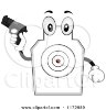 1172989-Cartoon-Of-A-Target-Shooting-Mascot-Holding-A-Gun-Royalty-Free-Vector-Clipart.jpg
