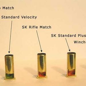 22 lr priming compound in rim.