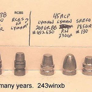 Casting bullets for over 50 years.