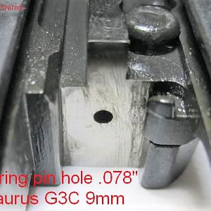 Slide Face Taurus G3C  9mm