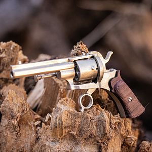 2mm pinfire gun Revolver Lefaucheux scale