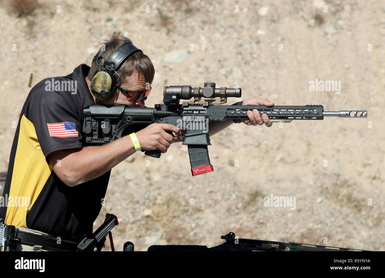 staff-sgt-joel-turner-an-anderson-sc-native-and-competitive-shooting-soldier-with-the-us-army-marksmanship-unit-fires-his-rifle-during-the-2017-us-practical-shooting-association-multi-gun-nationals-in-las-vegas-nevada-on-april-15-after-the-three-day-competition-that-included-14-different-stages-and-79-other-competitors-turner-clenched-the-second-place-title-in-the-open-division-turner-trailed-the-five-time-world-record-holder-jerry-miculek-by-94499-points-R5YNYA.jpg