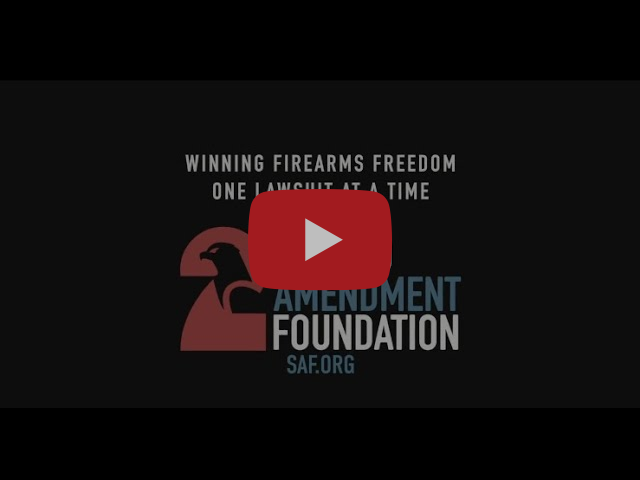 Ranger Point Precision and YouTube's Nick Johnson of PewView team up to raise money for SAF lawsuits